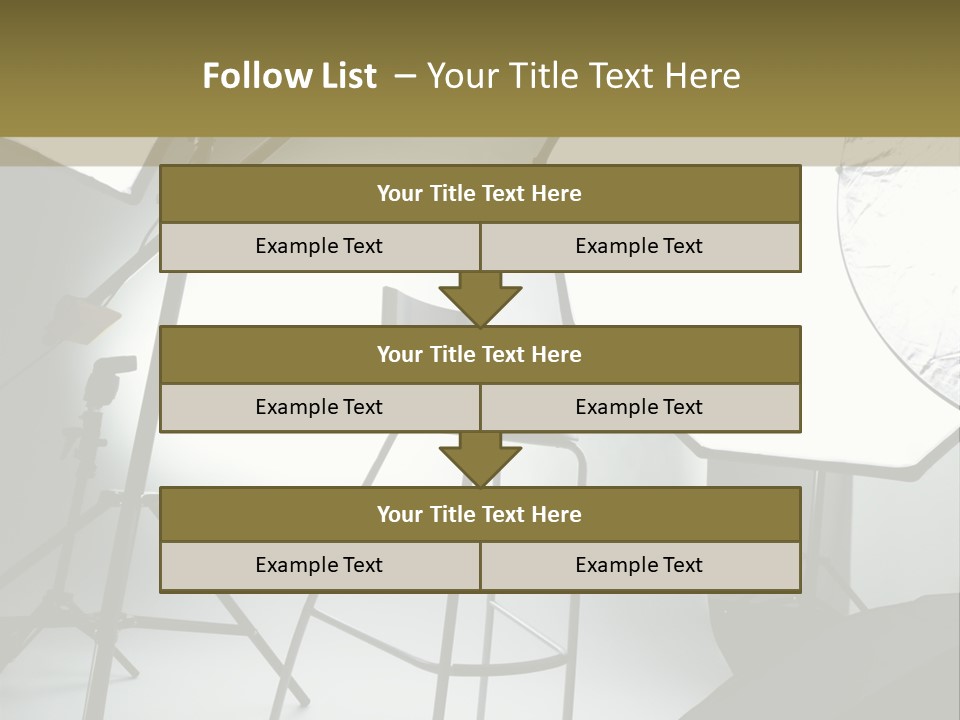 Illuminated Space Object PowerPoint Template