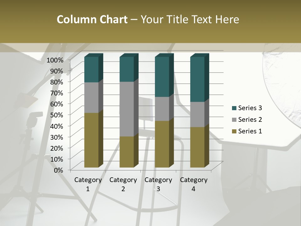 Illuminated Space Object PowerPoint Template
