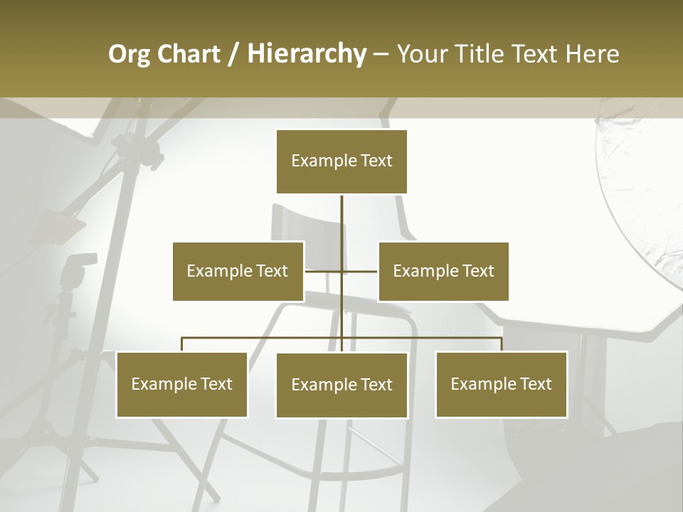Illuminated Space Object PowerPoint Template
