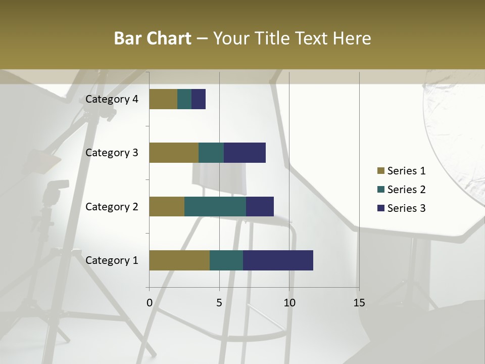 Illuminated Space Object PowerPoint Template