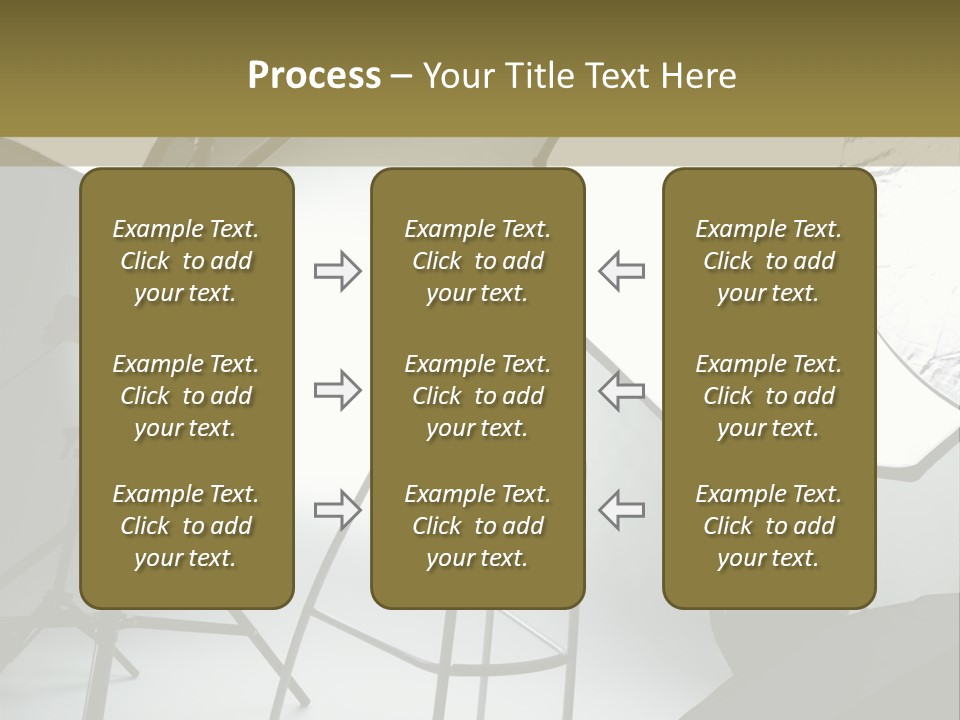 Illuminated Space Object PowerPoint Template