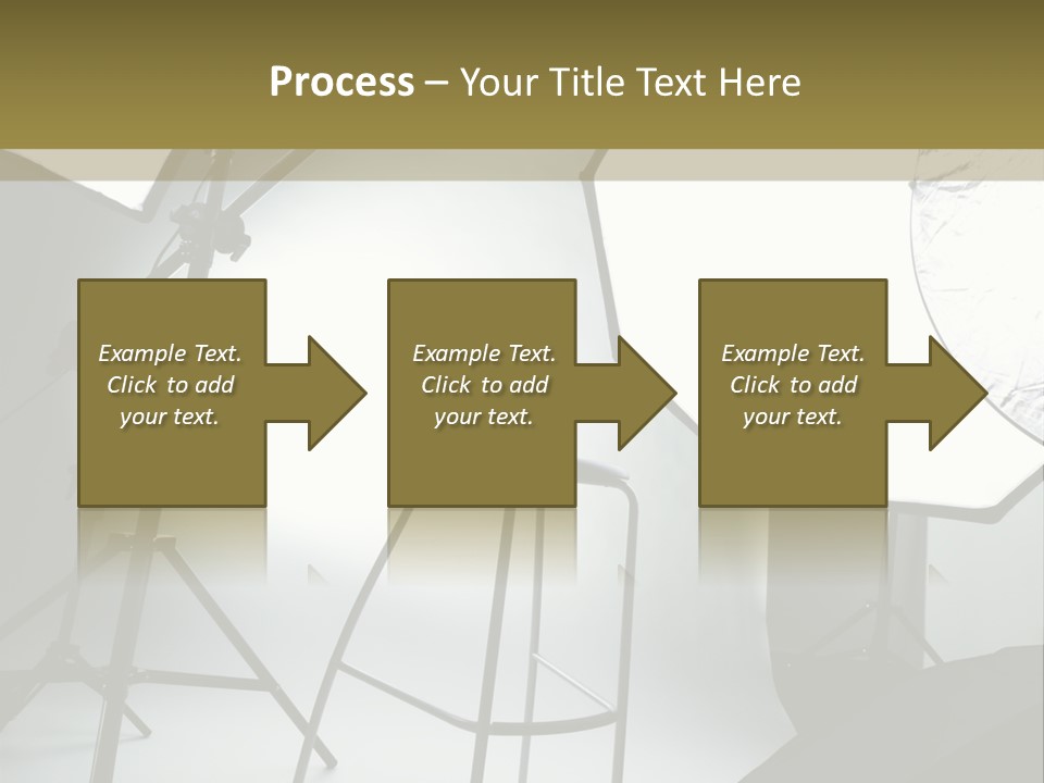 Illuminated Space Object PowerPoint Template