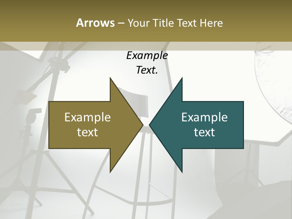 Illuminated Space Object PowerPoint Template