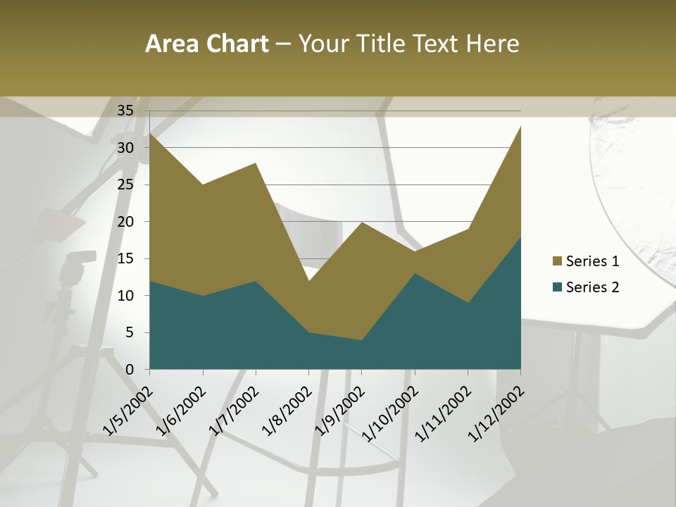 Illuminated Space Object PowerPoint Template