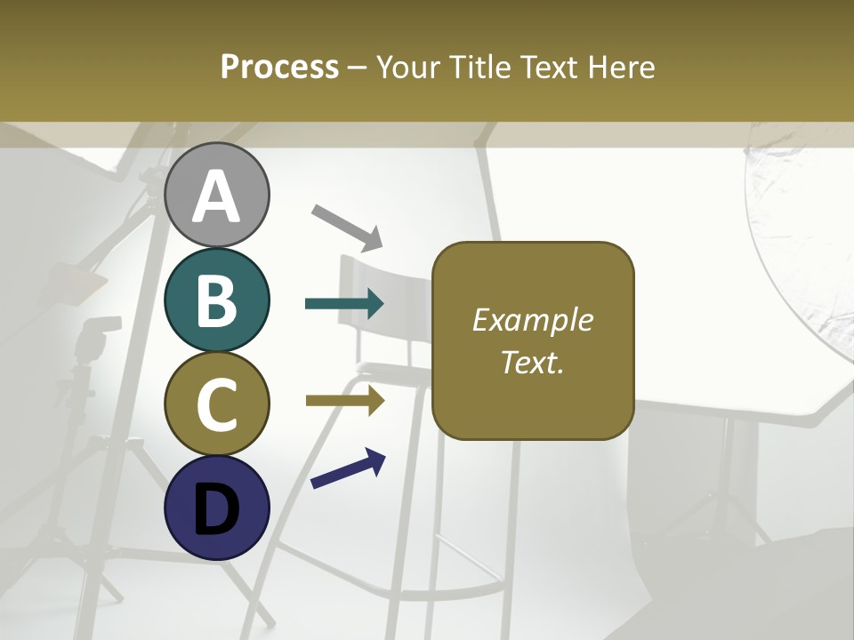 Illuminated Space Object PowerPoint Template