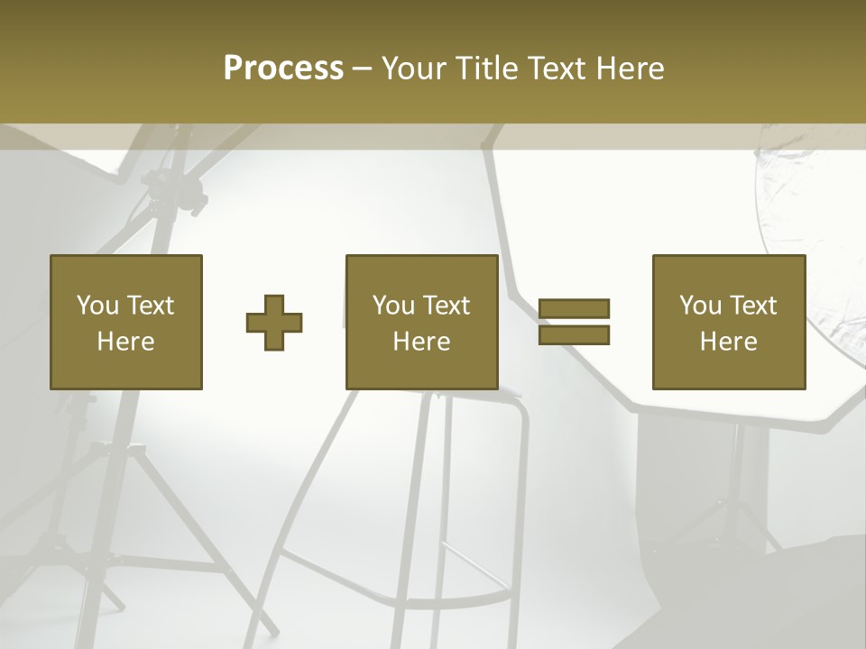 Illuminated Space Object PowerPoint Template