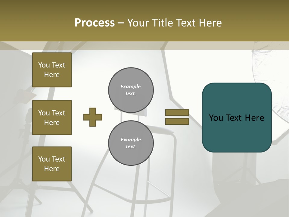 Illuminated Space Object PowerPoint Template