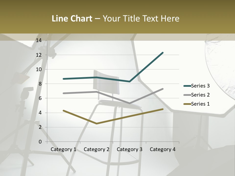 Illuminated Space Object PowerPoint Template