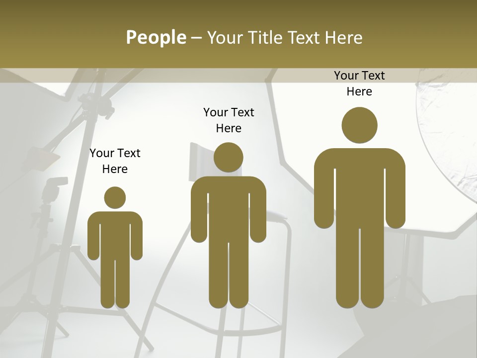 Illuminated Space Object PowerPoint Template