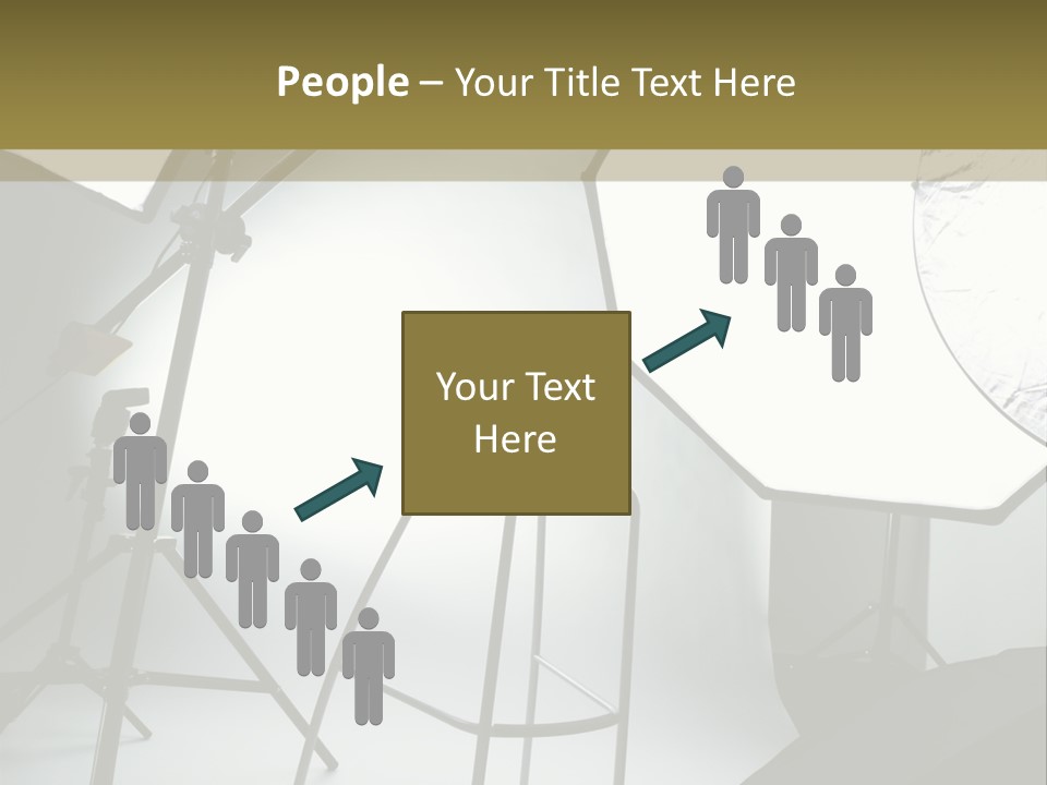 Illuminated Space Object PowerPoint Template
