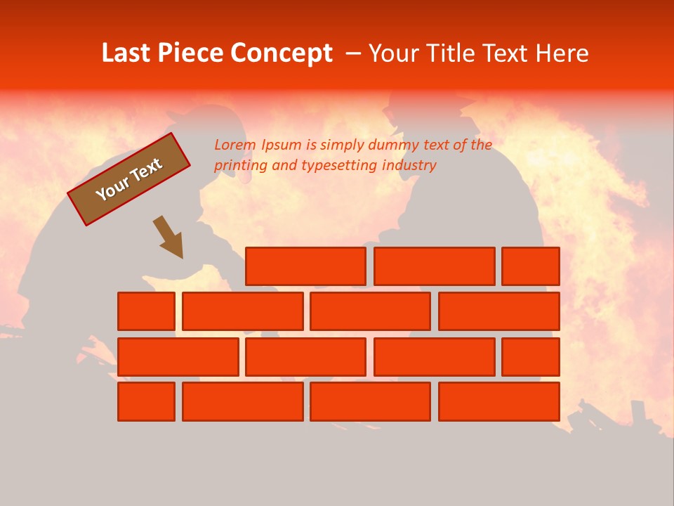 Loss Danger Tongue PowerPoint Template