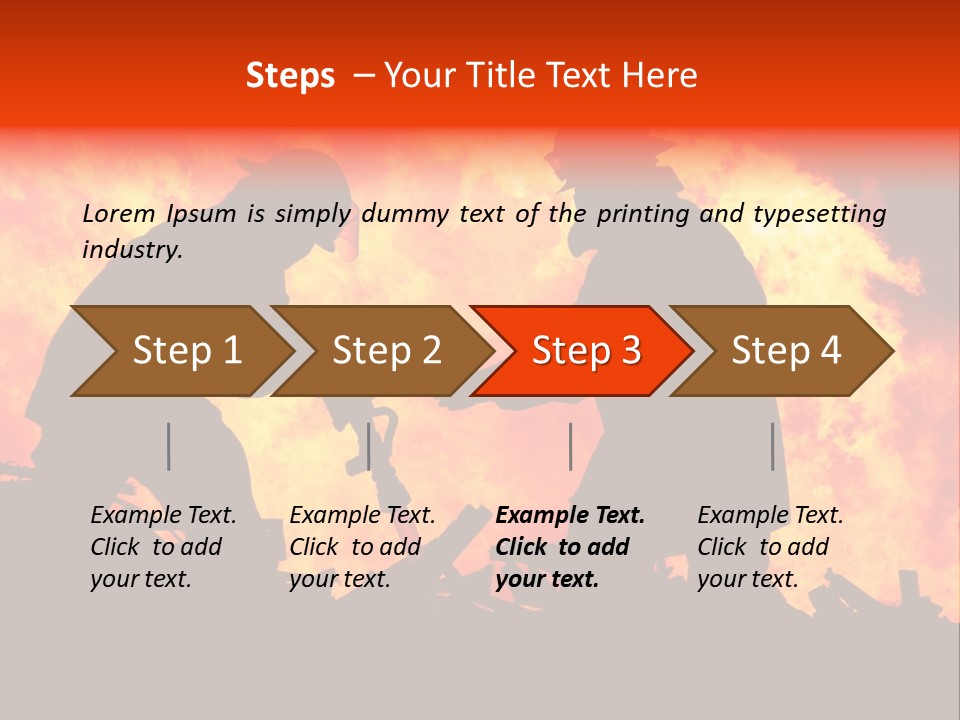 Loss Danger Tongue PowerPoint Template