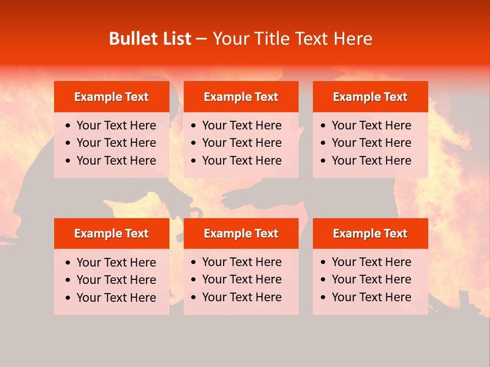 Loss Danger Tongue PowerPoint Template