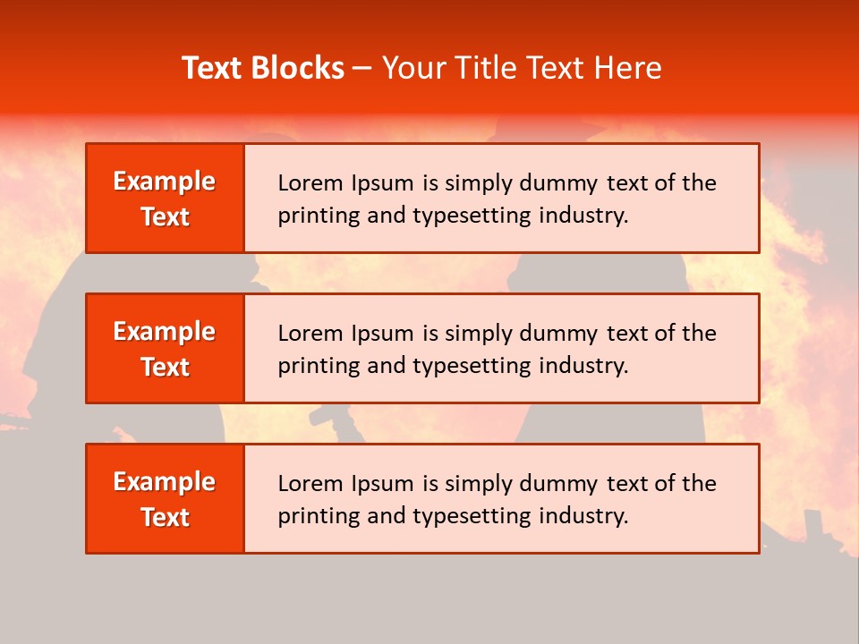 Loss Danger Tongue PowerPoint Template