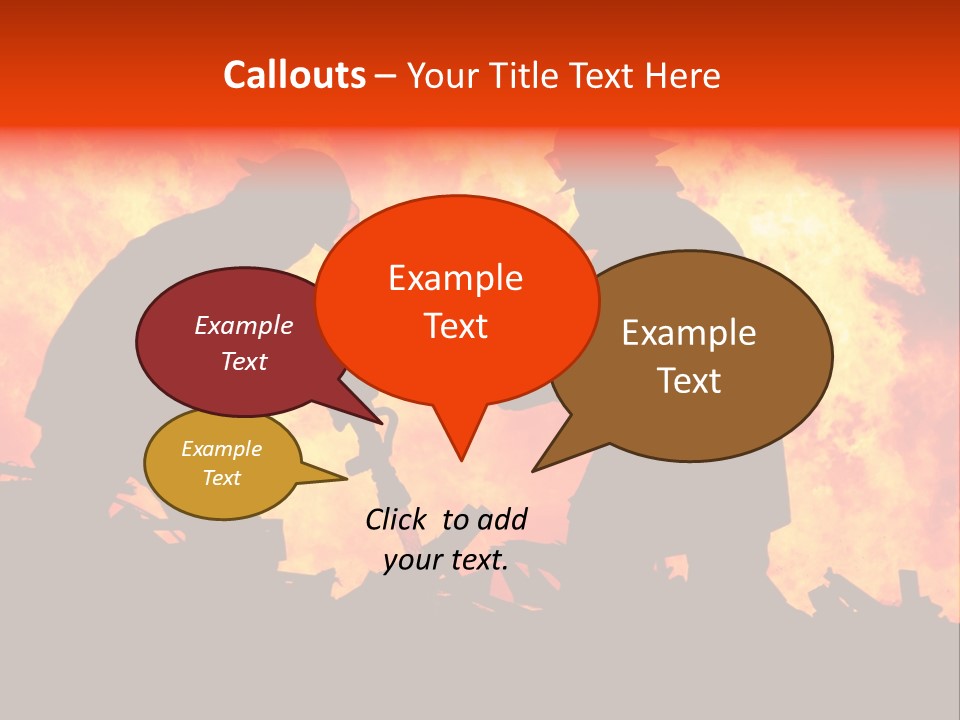 Loss Danger Tongue PowerPoint Template
