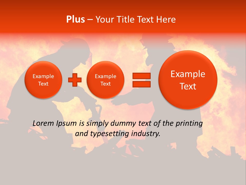 Loss Danger Tongue PowerPoint Template