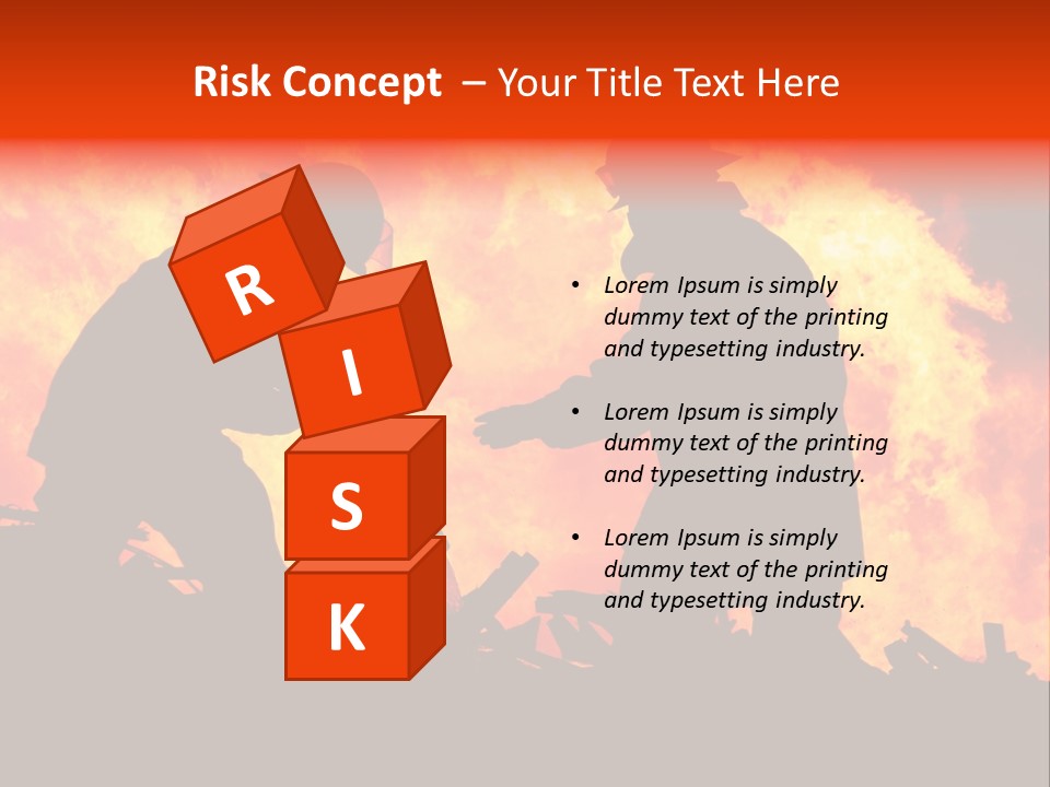 Loss Danger Tongue PowerPoint Template