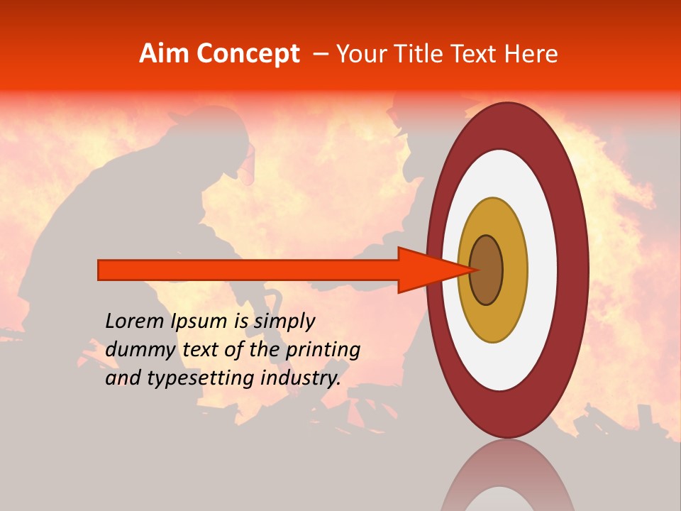 Loss Danger Tongue PowerPoint Template