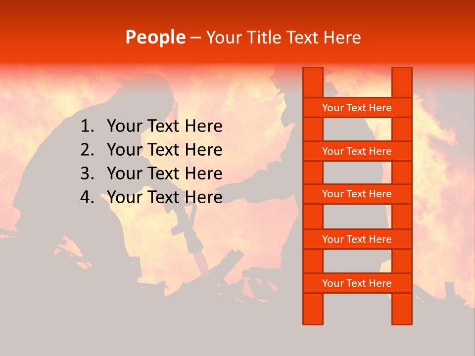 Loss Danger Tongue PowerPoint Template