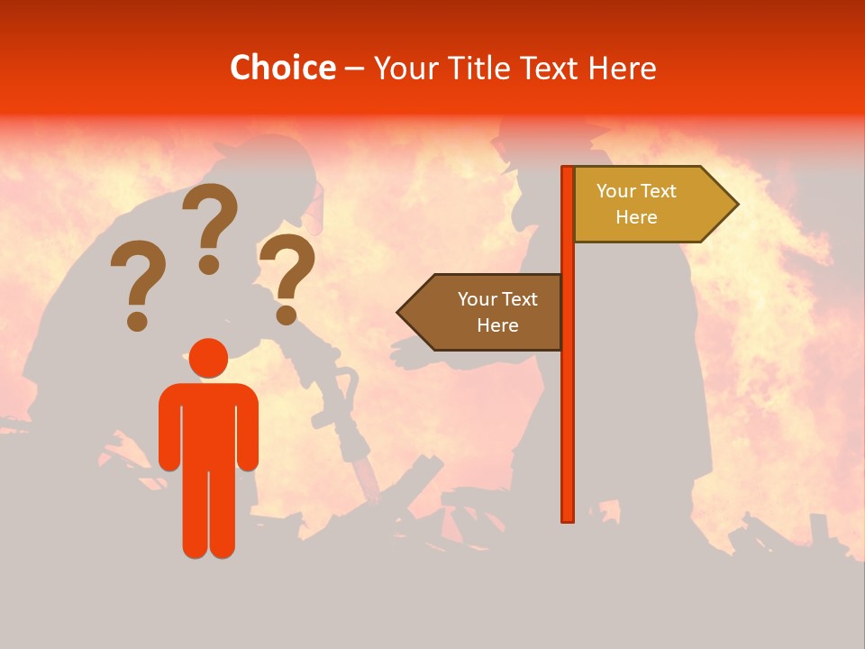 Loss Danger Tongue PowerPoint Template