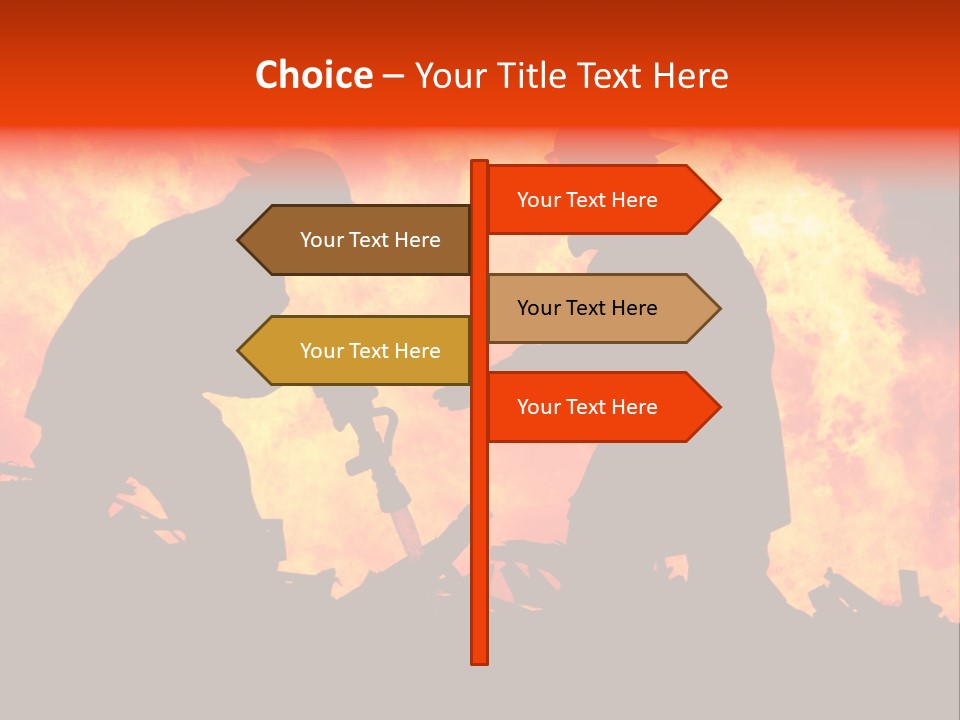 Loss Danger Tongue PowerPoint Template