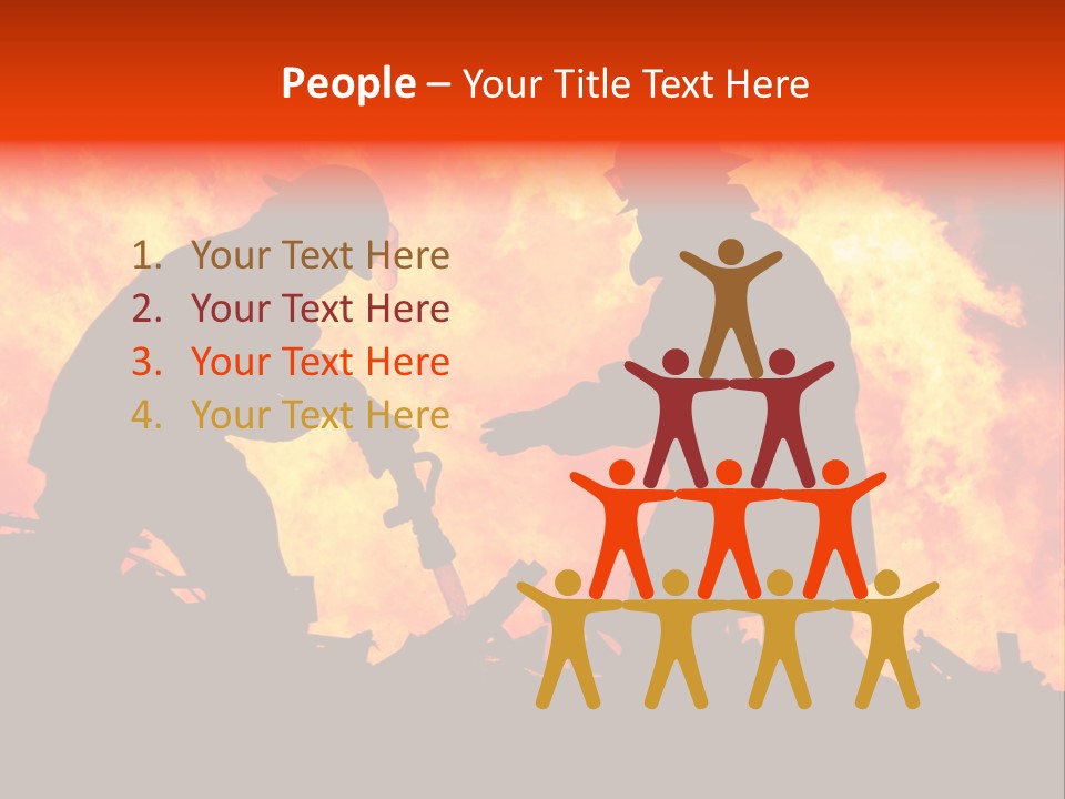 Loss Danger Tongue PowerPoint Template