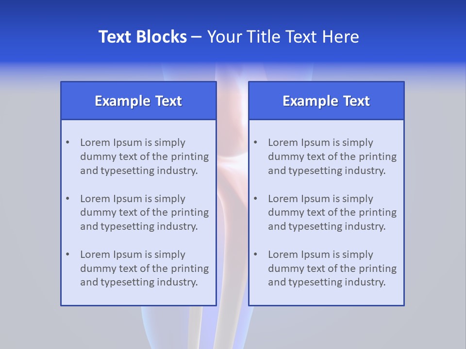Osteoporosis Medicine Arthritis PowerPoint Template