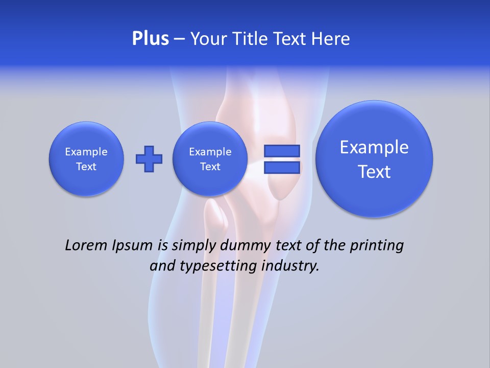 Osteoporosis Medicine Arthritis PowerPoint Template