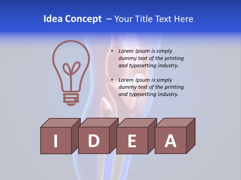 Osteoporosis Medicine Arthritis PowerPoint Template