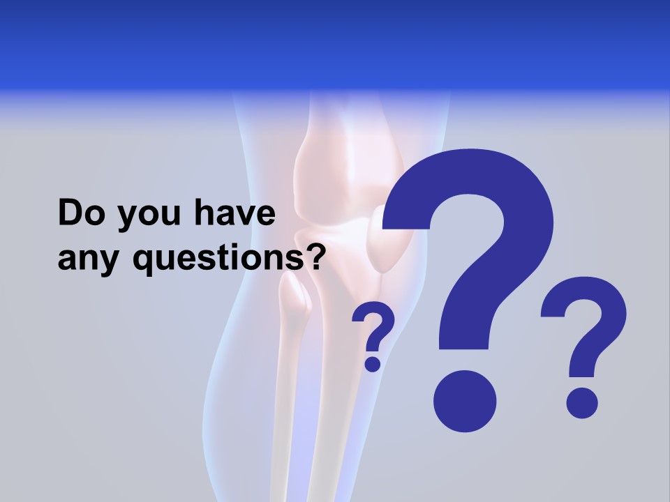 Osteoporosis Medicine Arthritis PowerPoint Template