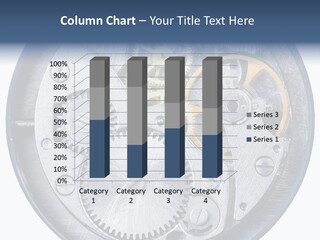 Adjusting Small Gear Drive PowerPoint Template