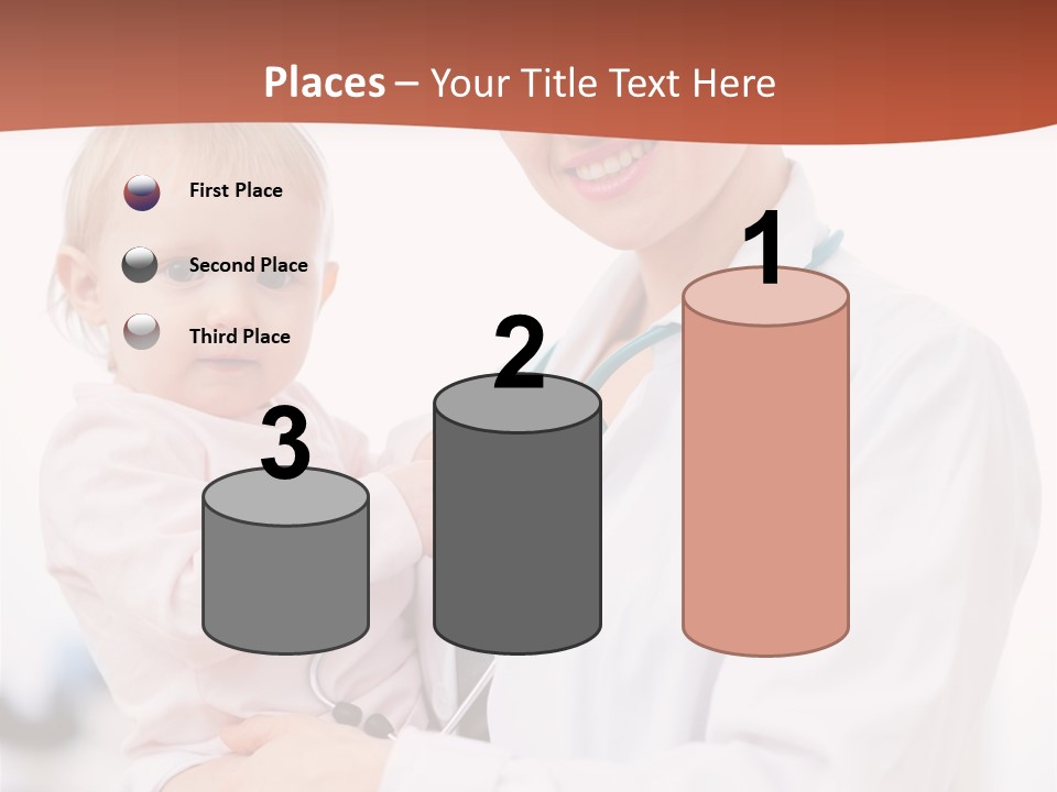 Doctor Stethoscope Smiling PowerPoint Template