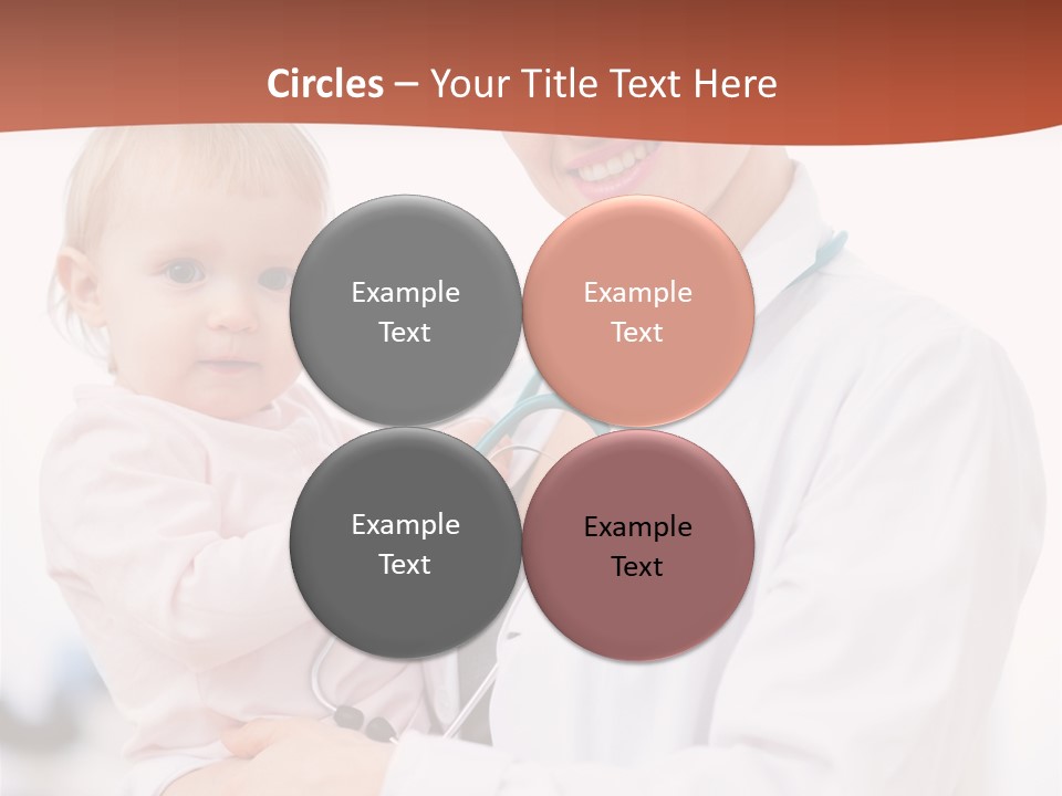 Doctor Stethoscope Smiling PowerPoint Template