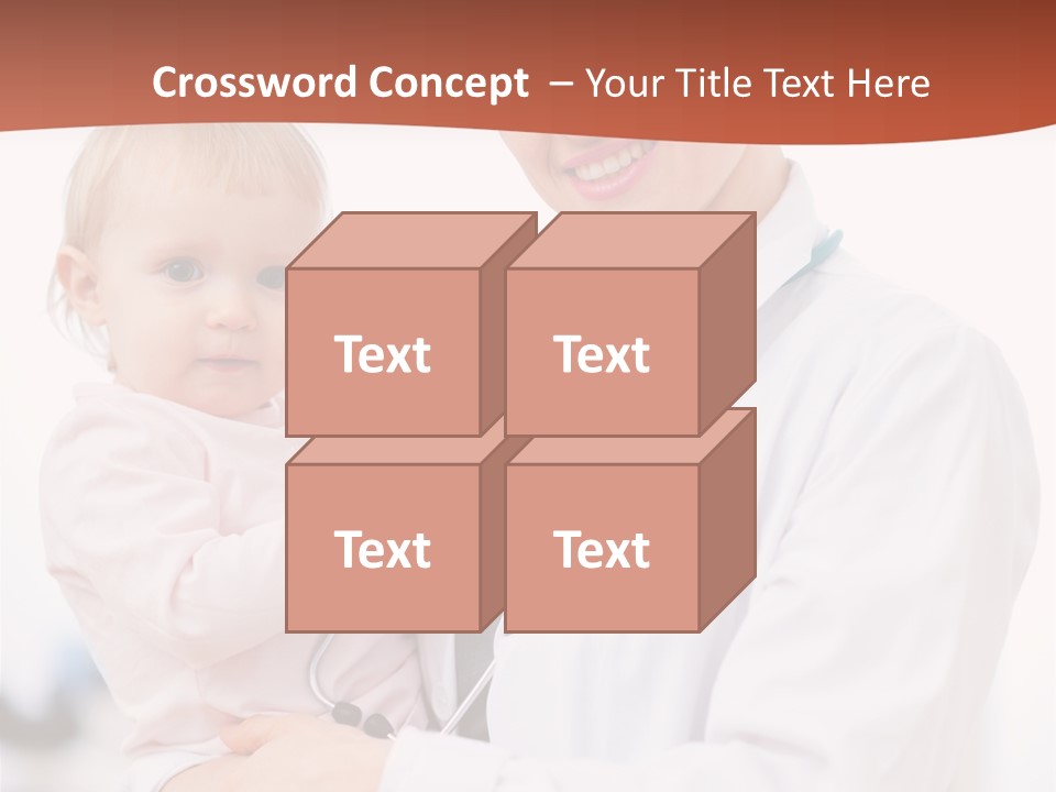 Doctor Stethoscope Smiling PowerPoint Template