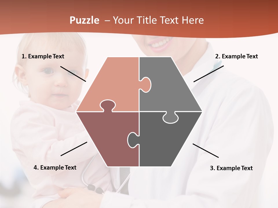 Doctor Stethoscope Smiling PowerPoint Template