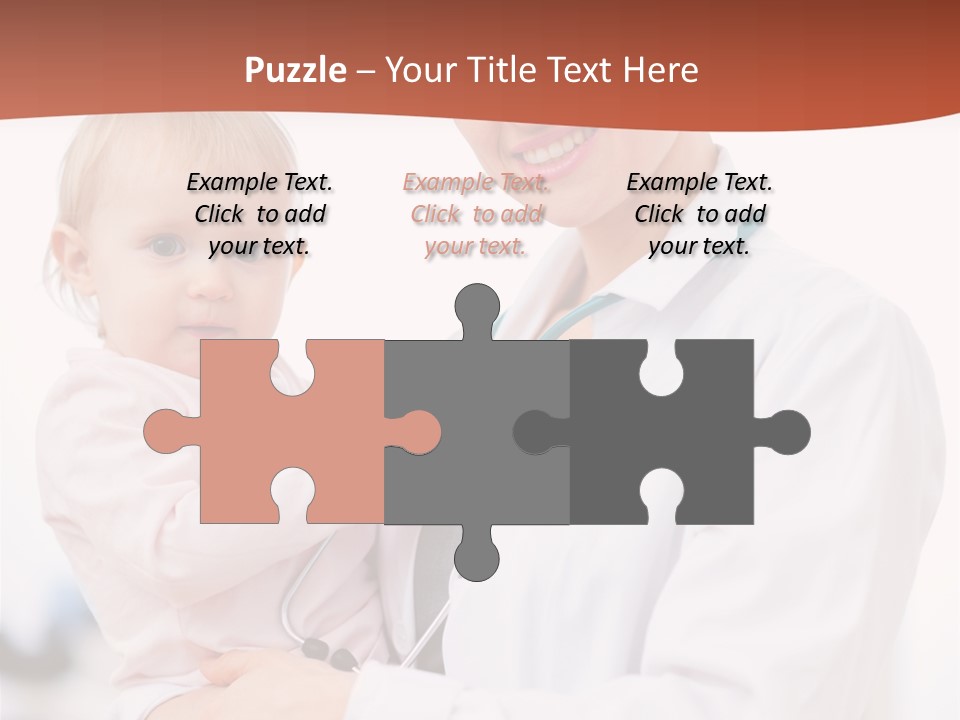 Doctor Stethoscope Smiling PowerPoint Template