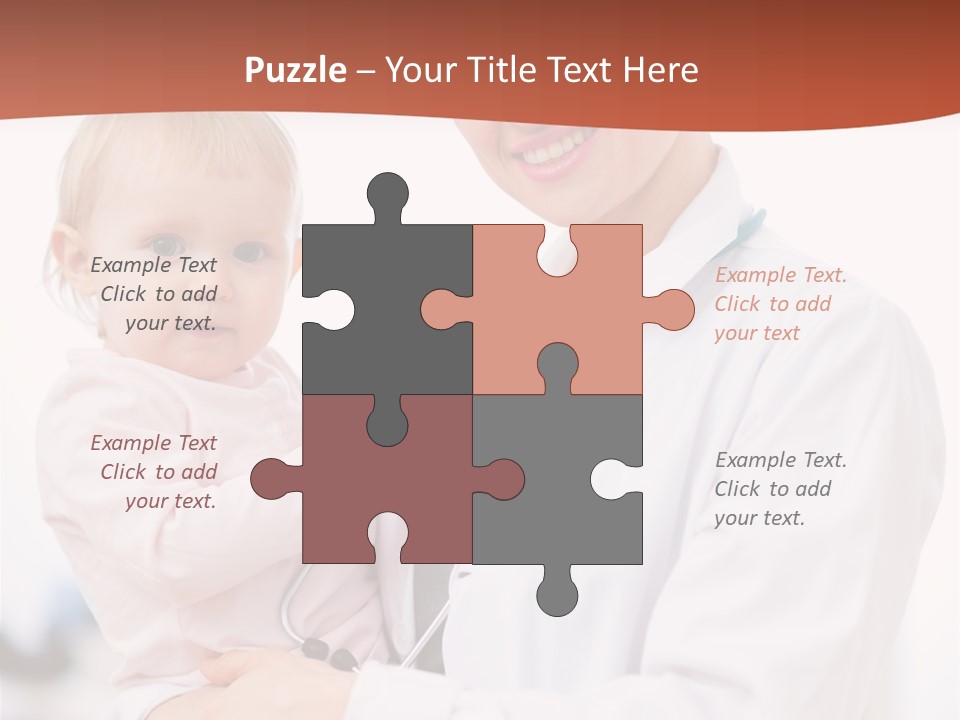 Doctor Stethoscope Smiling PowerPoint Template