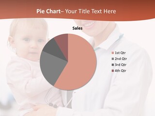 Doctor Stethoscope Smiling PowerPoint Template