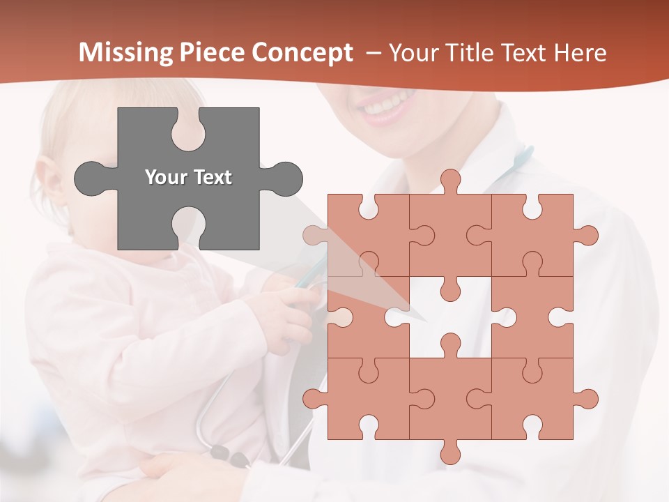 Doctor Stethoscope Smiling PowerPoint Template