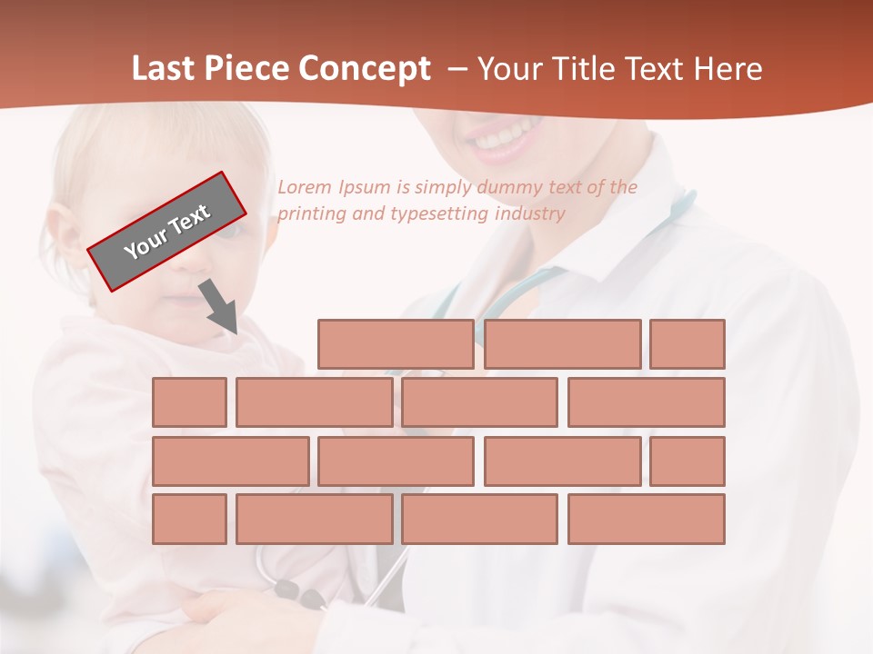 Doctor Stethoscope Smiling PowerPoint Template