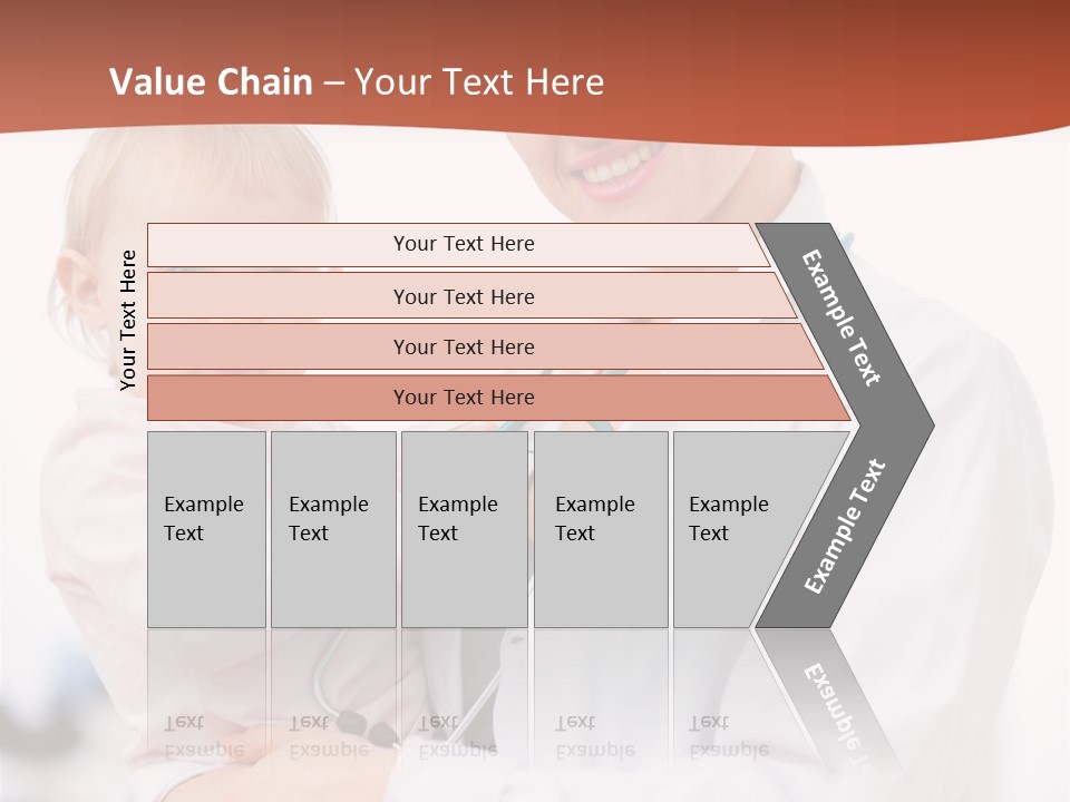 Doctor Stethoscope Smiling PowerPoint Template
