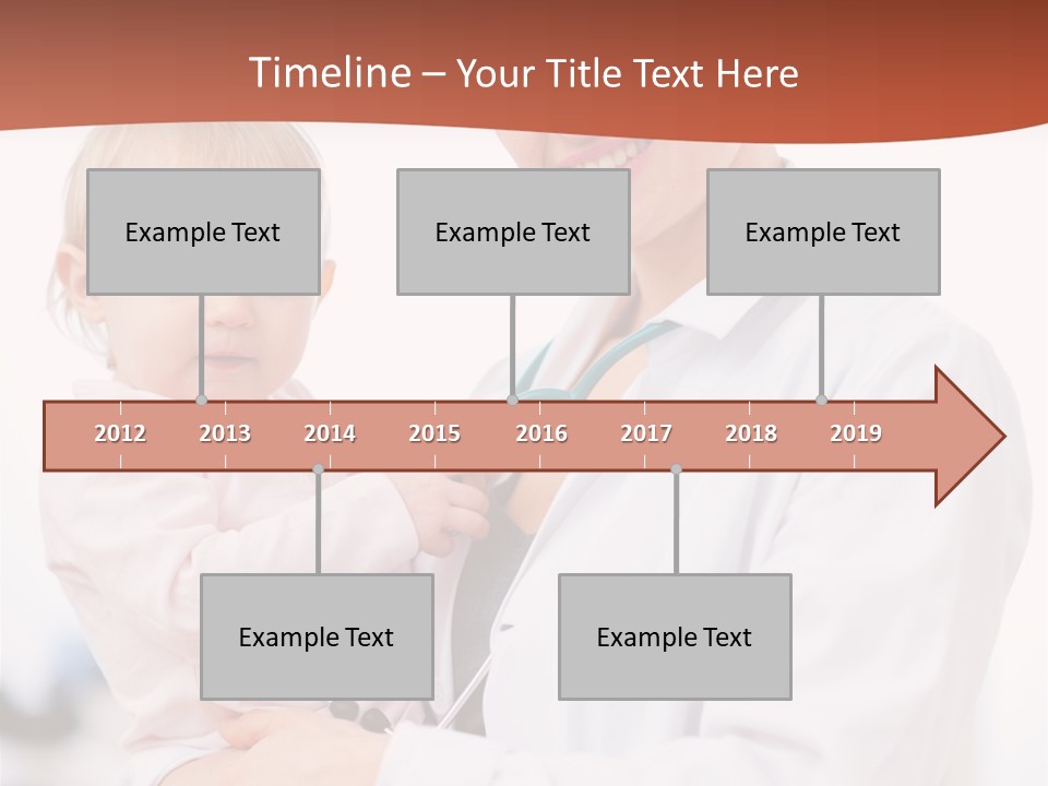 Doctor Stethoscope Smiling PowerPoint Template