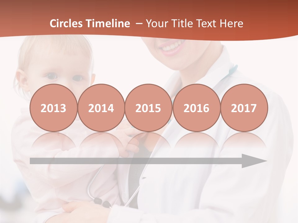 Doctor Stethoscope Smiling PowerPoint Template