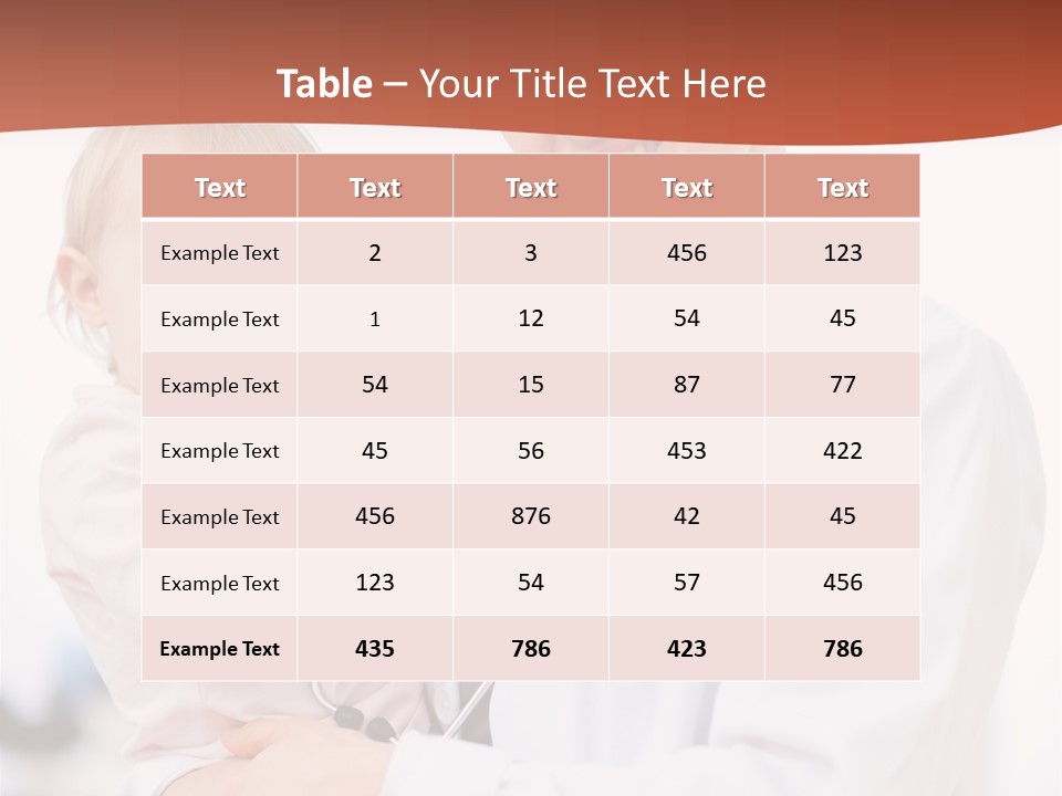 Doctor Stethoscope Smiling PowerPoint Template