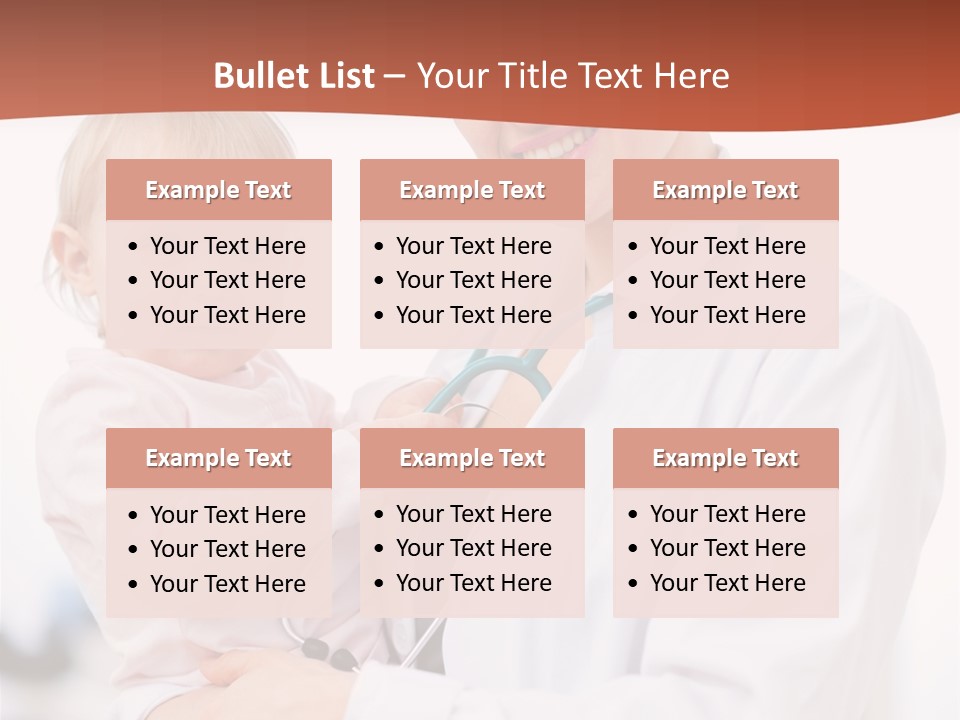 Doctor Stethoscope Smiling PowerPoint Template