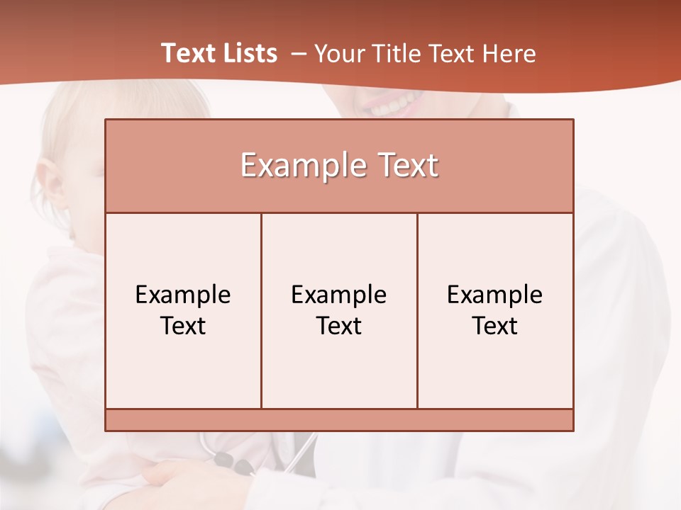 Doctor Stethoscope Smiling PowerPoint Template