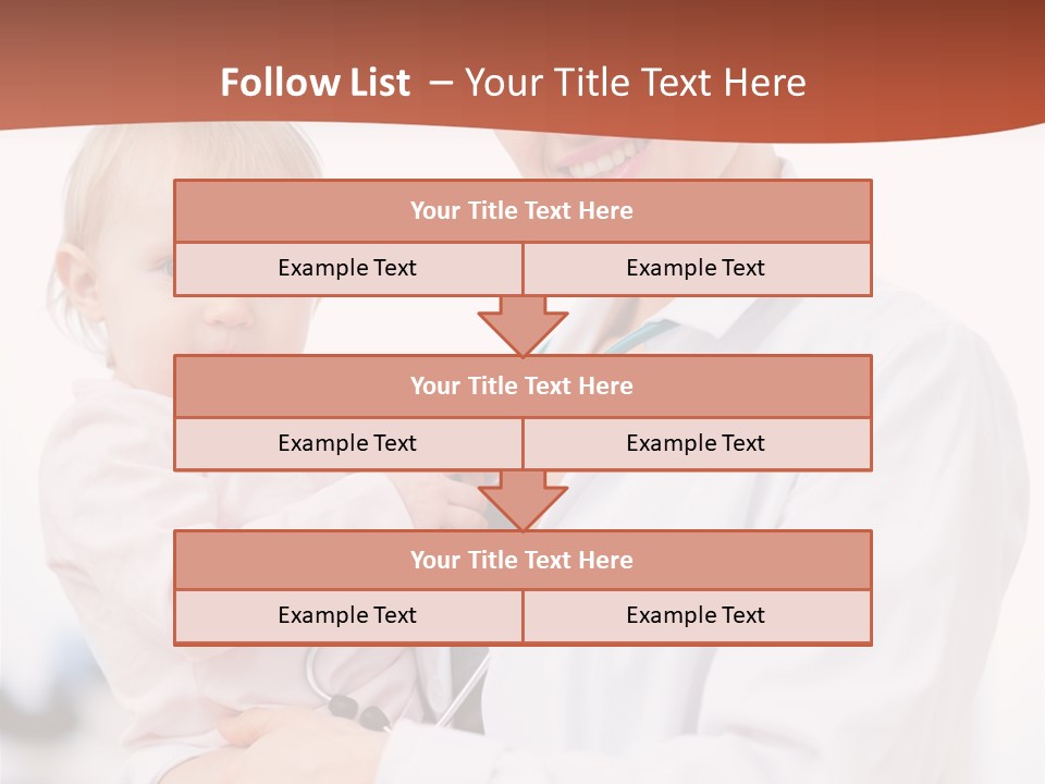 Doctor Stethoscope Smiling PowerPoint Template