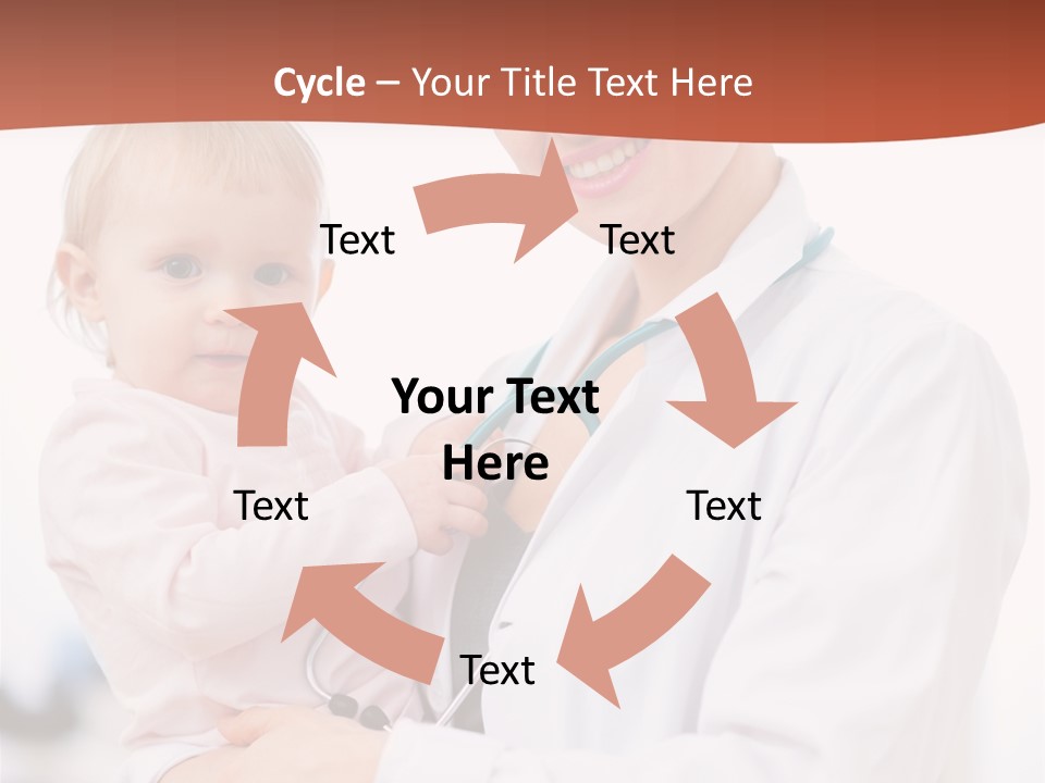 Doctor Stethoscope Smiling PowerPoint Template