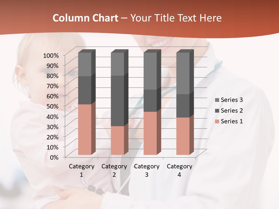 Doctor Stethoscope Smiling PowerPoint Template