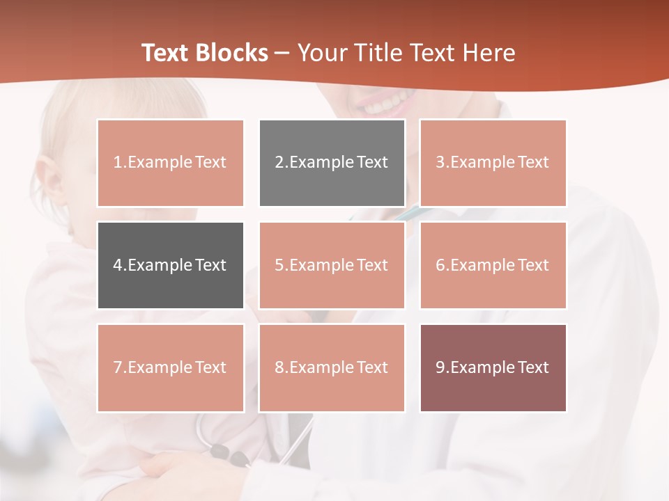 Doctor Stethoscope Smiling PowerPoint Template